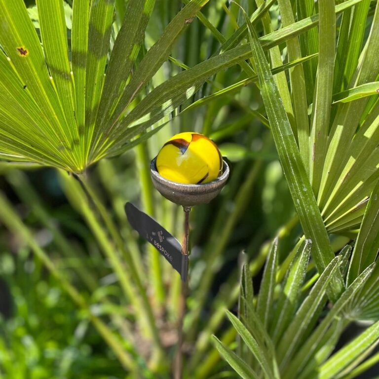5061098720527 1 Small Marble Suncatcher Garden Stake Ornament Bumblebee.jpg